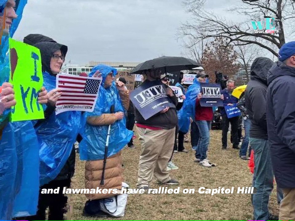 Federal Workers Rally on Capitol Hill Against Trump’s Efforts to Weaken Job Protections - WorldEye