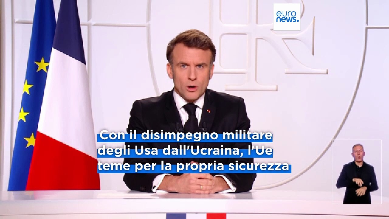 Emmanuel Macron: la Russia è diventata una minaccia per la Francia e per l'Europa