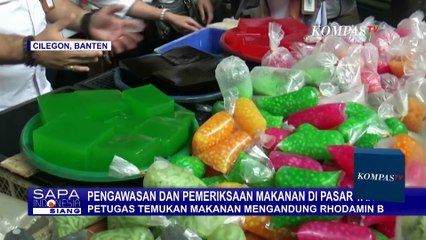 BPOM Serang Temukan Pewarna Tekstil pada Takjil di Cilegon