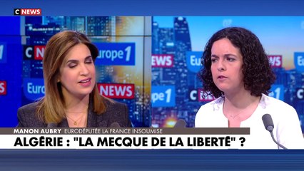 Manon Aubry : «Je ne défends absolument pas le régime algérien»