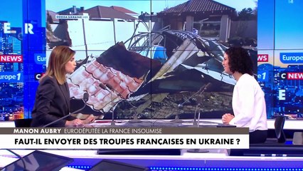 Manon Aubry : «La Russie n'est pas une menace militaire aux portes de la France»