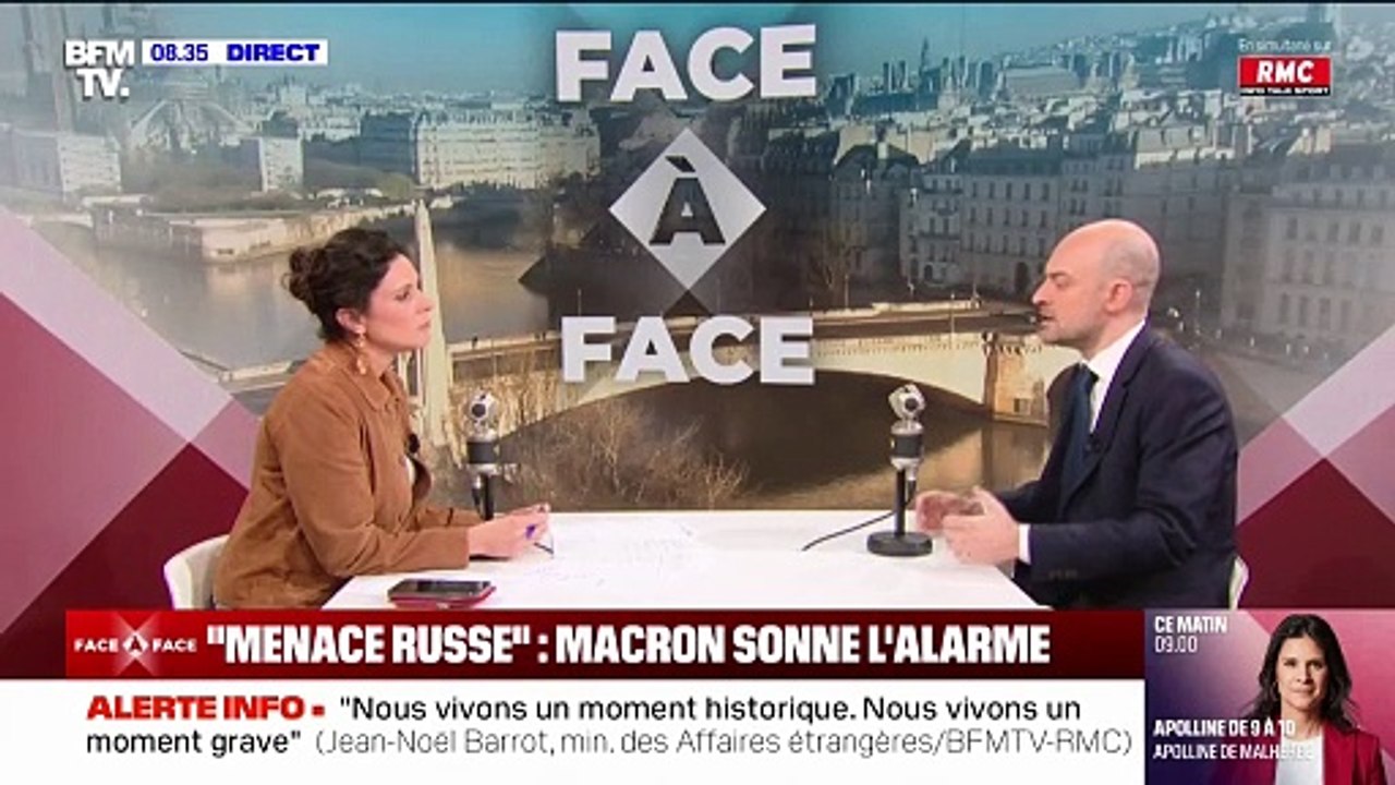 Défense européenne: "Nous ne pouvons nous reposer que sur nous-mêmes", indique le ministre des Affaires étrangères Jean-Noël Barrot