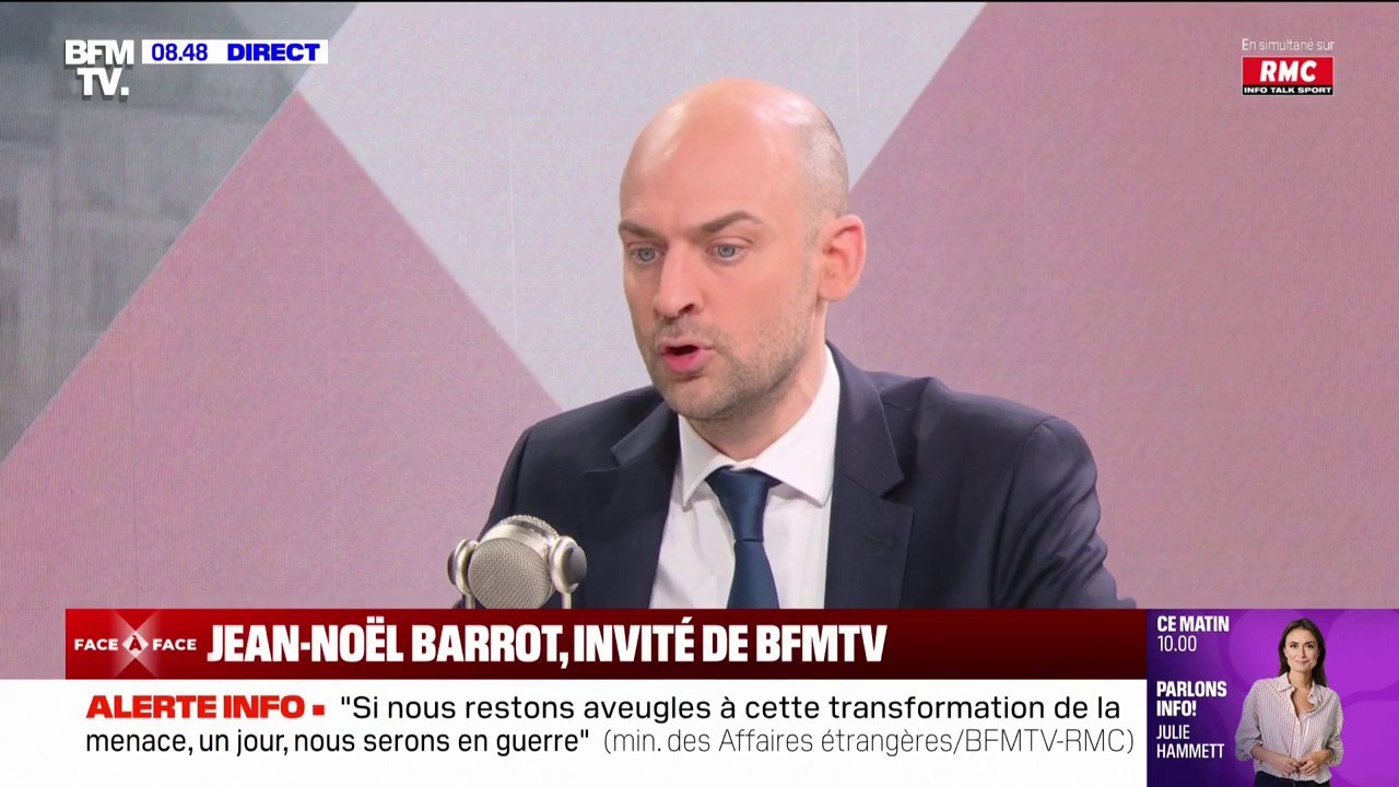 Jean-Noël Barrot (ministre des Affaires étrangères): "L'ONU est menacée par le réveil des empires"