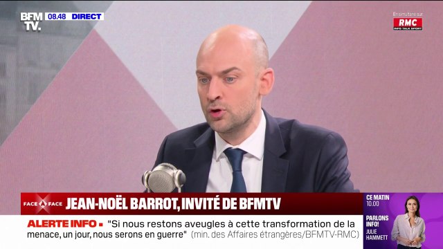 Jean-Noël Barrot (ministre des Affaires étrangères): L'ONU est menacée par le réveil des empires