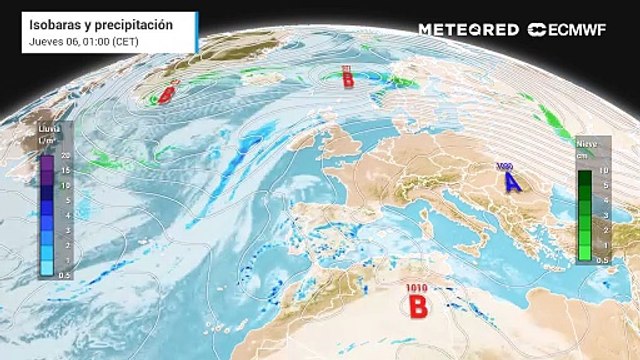 Borrasca de alto impacto para los próximos días