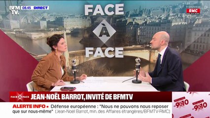 Dissuasion nucléaire: "Aucun partage de la décision", réaffirme Jean-Noël Barrot
