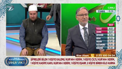 Prof. Dr. Mustafa Karataş ile Sahur Vakti - 6 Mart 2025