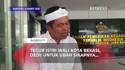 Dedi Mulyadi Tegur Istri Wali Kota Bekasi yang Nginap di Hotel saat Banjir: Untuk Ubah Sikapnya