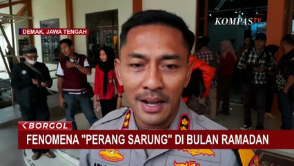Polisi Bubarkan Perang Sarung di Demak, Delapan Remaja Diamankan | BORGOL