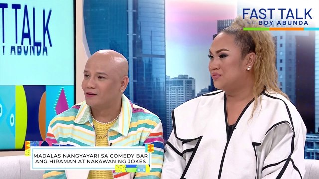 Fast Talk with Boy Abunda: Wacky Kiray at Negi, naranasang manakawan ng jokes! (Episode 548)