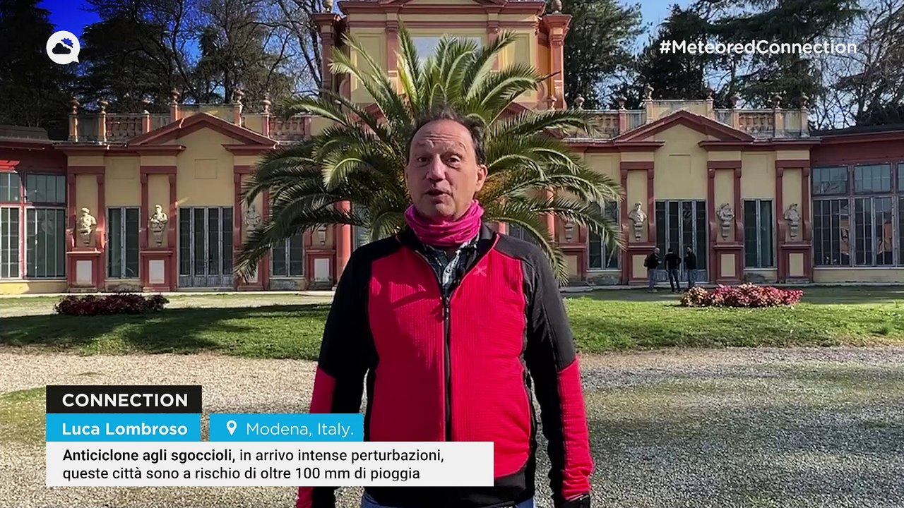 Anticiclone agli sgoccioli, in arrivo intense perturbazioni, queste città sono a rischio di oltre 100 mm di pioggia