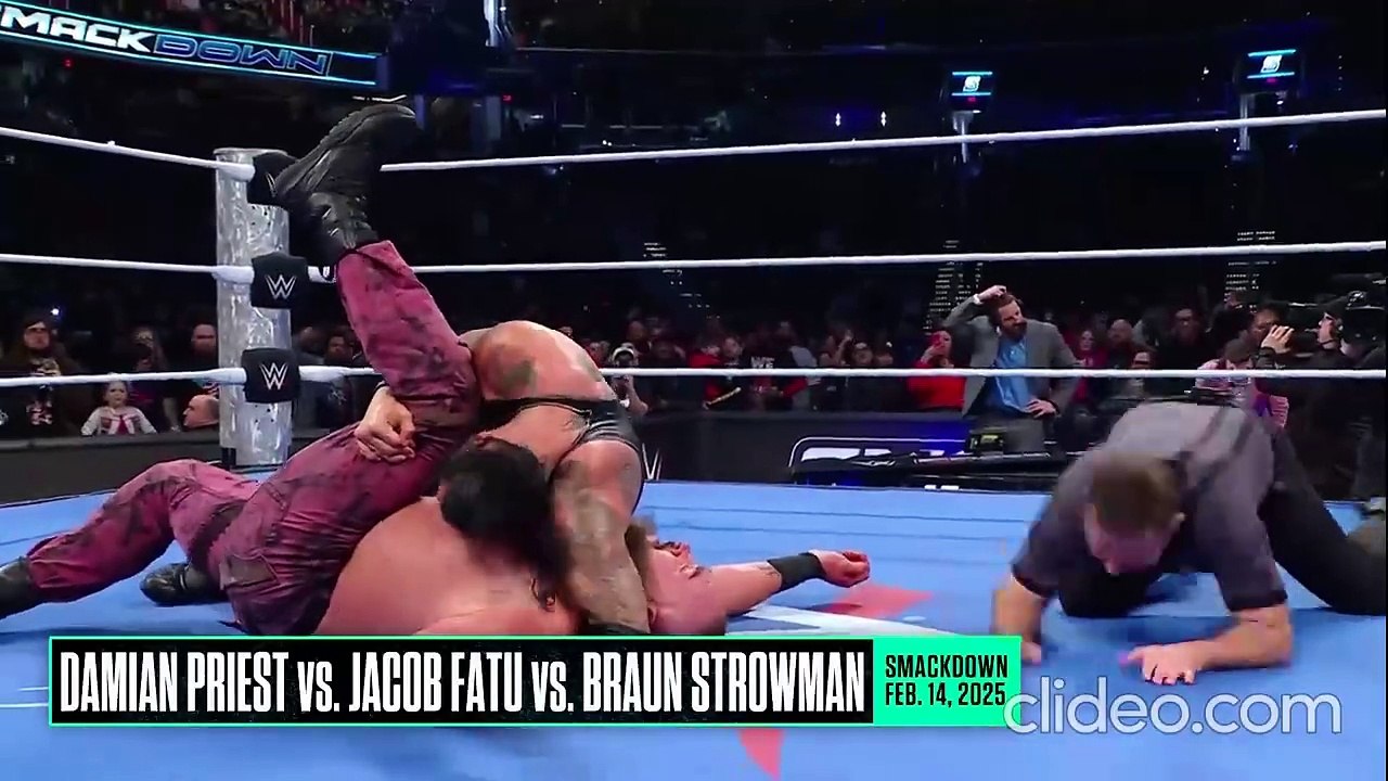 WWE 7 February 2025 Roman Reigns VS. Brock Lesnar VS. The Rock VS. John Cena VS. All Raw SmackDown