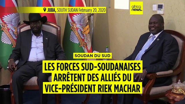 Sud-Soudan : de hauts responsables, alliés du vice-président, arrêtés