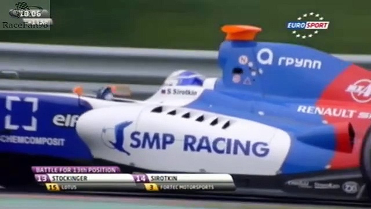 Formula Renault 3.5 2014_Manche 7_Hungaroring(Hongrie)_Course 1 (en français - Eurosport - France) [RaceFan96]