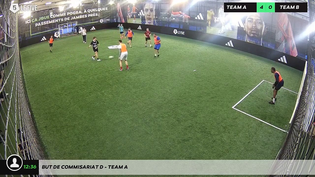 But de Commisariat D - Team A