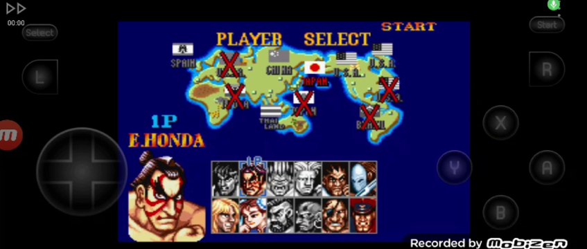 Street Fighter II Turbo: Hyper Fighting E. Honda vs Ken E. Honda é derrotado por Ken