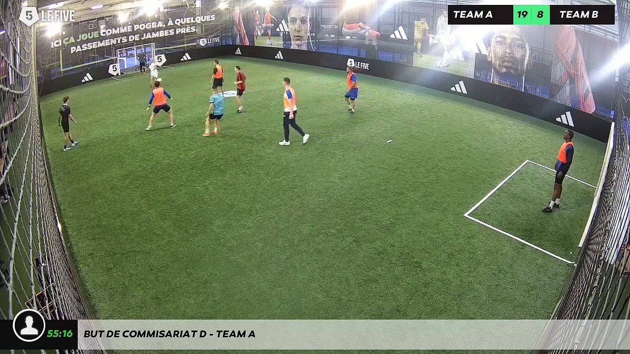 But de Commisariat D - Team A