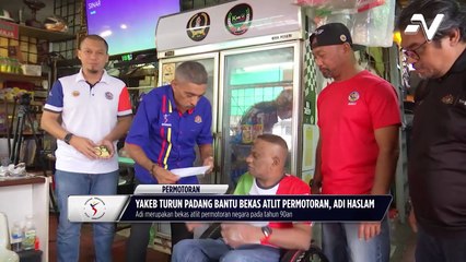 YAKEB turun padang bantu bekas atlit permotoran, Adi Haslam