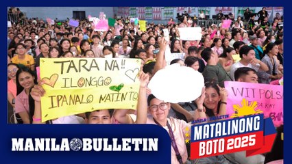 Ilonggos sing-along to "Liwanag sa Dilim" at Kiko-Bam campaign rally