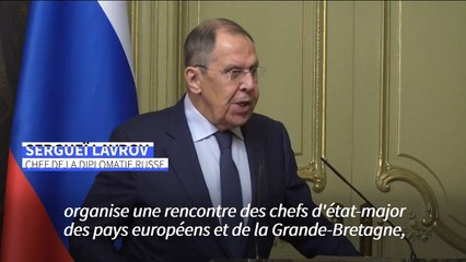Les propos de Macron sur la dissuasion nucléaire sont "une menace" pour la Russie (Lavrov)