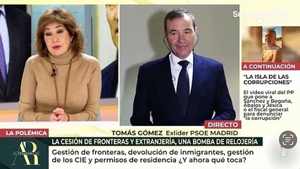 Un socialista purgado por Pedro Sánchez suelta lo más grande en el plató de Ana Rosa y pone a temblar a La Moncloa