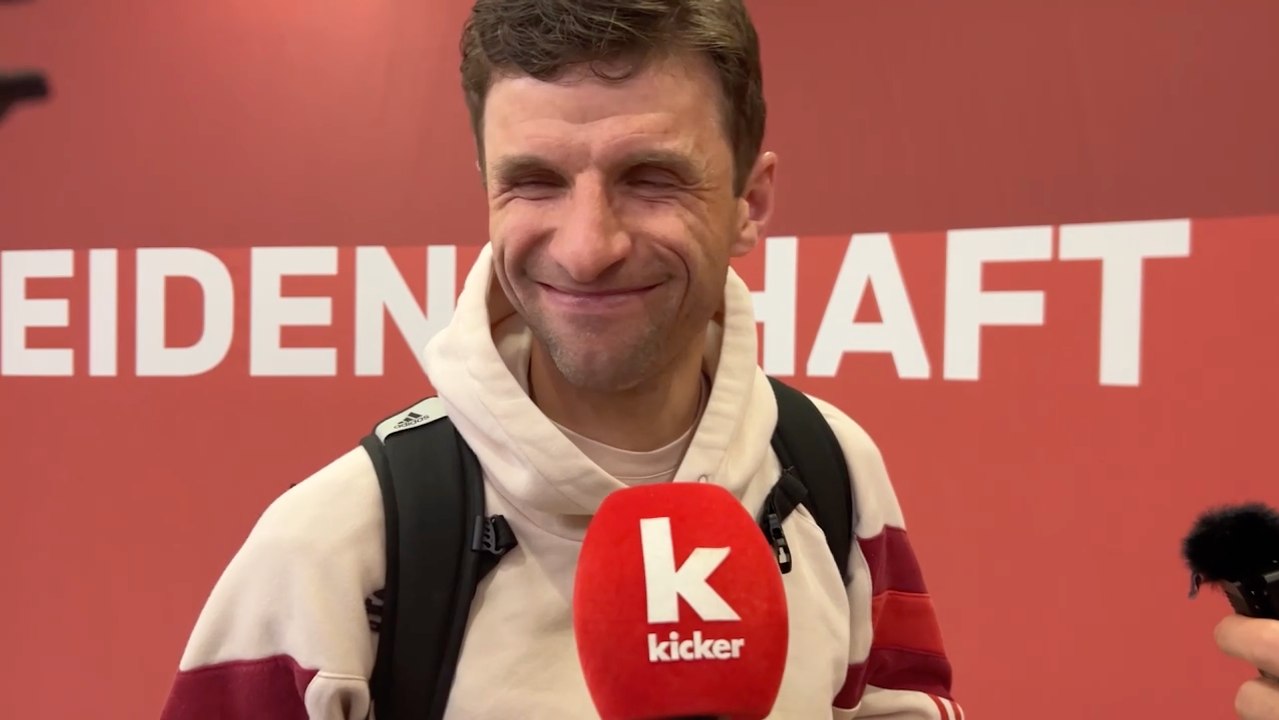 Müller scherzt: "Das hast du nicht ganz verstanden"