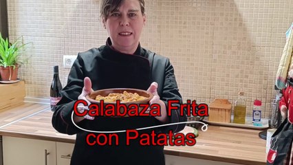 ¡Receta VEGANA de mi Abuela! CALABAZA FRITA con PATATAS 😍🌿