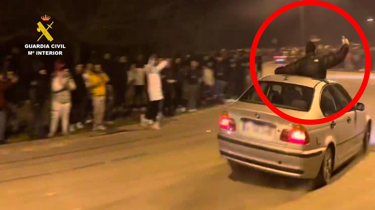 Investigadas 5 personas por delitos contra la seguridad vial por conducción temeraria