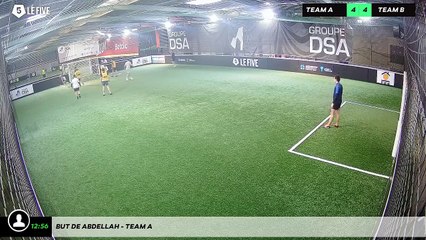 But de Abdellah - Team A