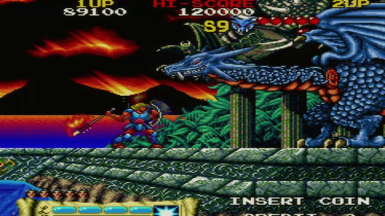 The Astyanax( 1989 Arcade) Full Walkthrough