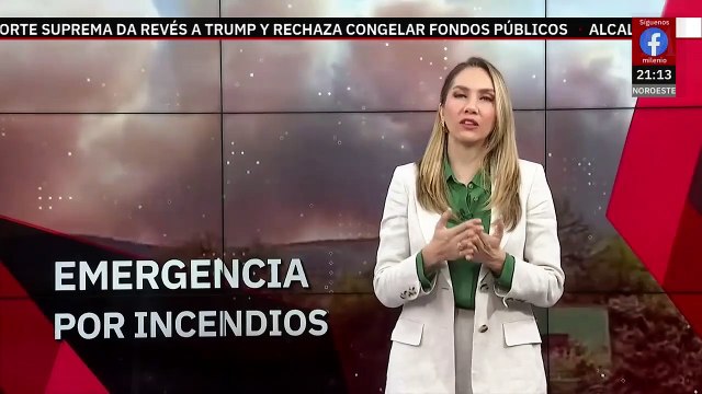 Incendios en San Luis Potosí rebasan a los bomberos y siguen avanzando