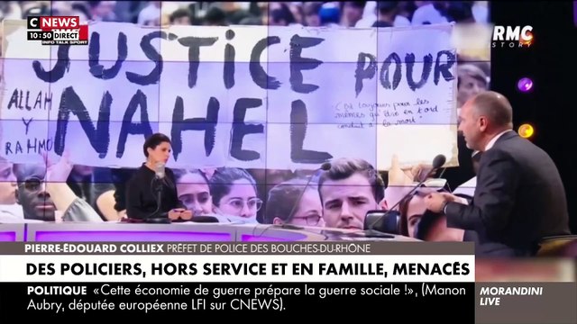 Marseille : Des policiers, hors service et en famille, reconnus et menacés - Extrait de « Morandini Live » sur CNews