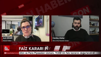 Altın ve Para Piyasaları Uzmanı, TCMB'nin faiz kararını Ensonhaber'e değerlendirdi.