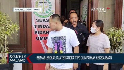 Berkas Lengkap, Dua Tersangka TPPO Dilimpahkan ke Kejaksaan