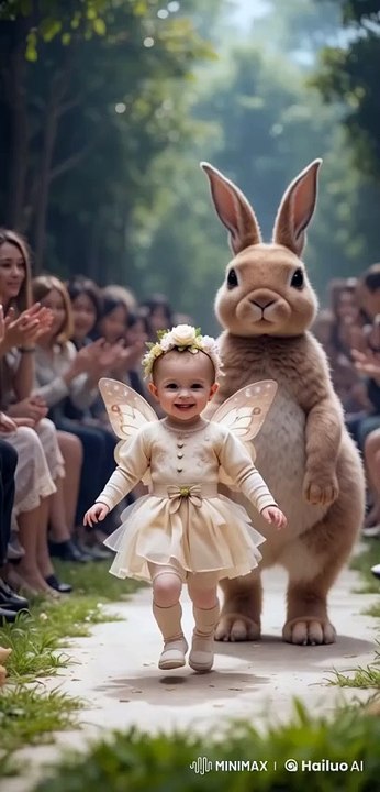 Baby girl fashion show