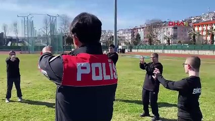 Türkiye'nin özel çocuklarını şampiyonaya ''polis amcaları'' hazırlıyor