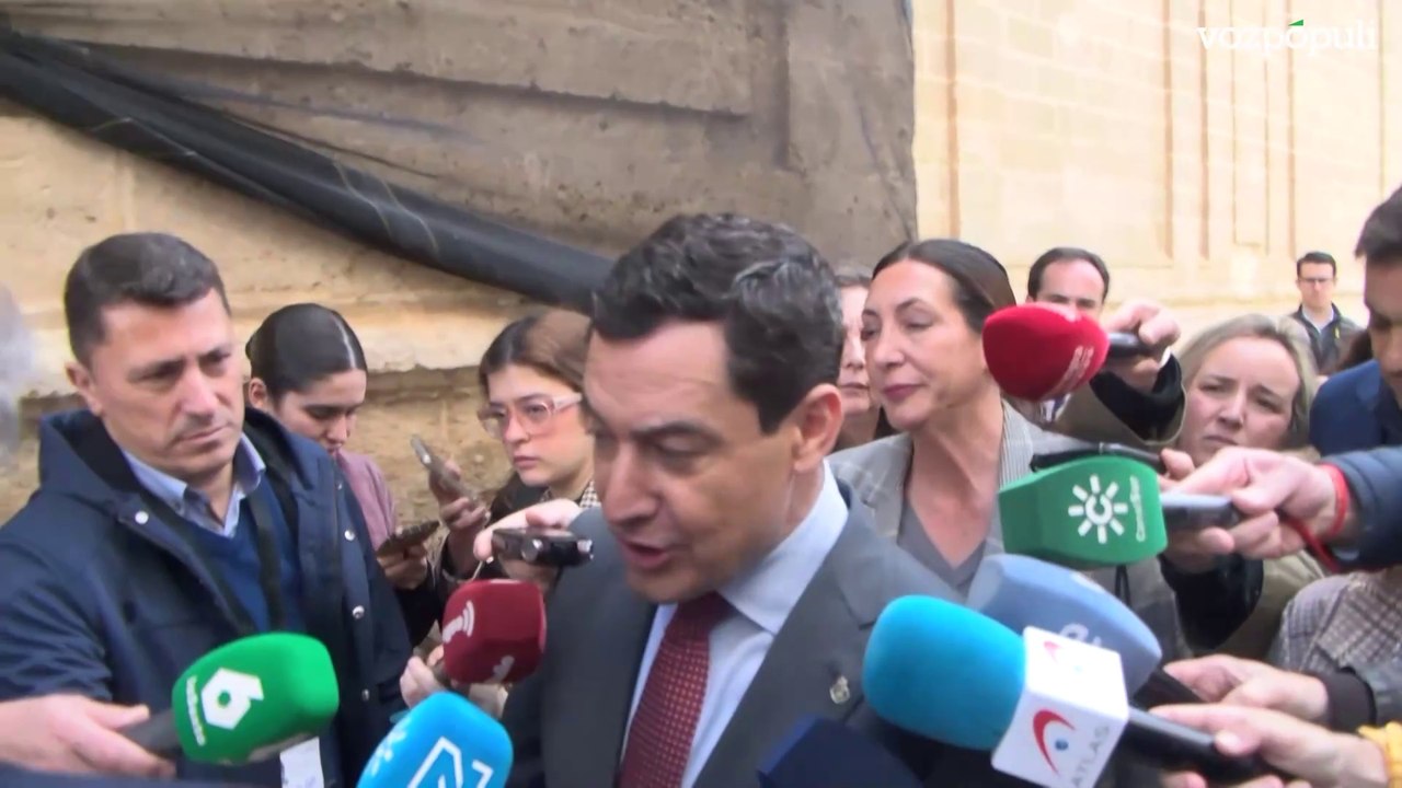 Juanma Moreno se planta ante el pacto "claramente inconstitucional" entre PSOE y Junts