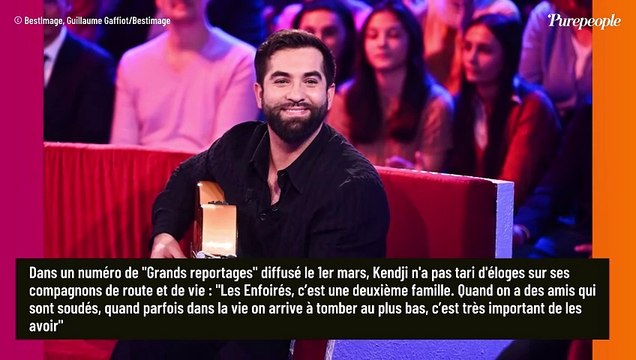 Quand dans la vie on tombe au plus bas... : Kendji Girac se livre sur sa présence nécessaire aux Enfoirés 2025