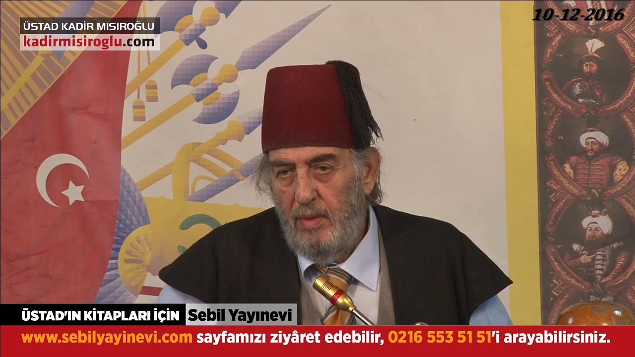 Üstad Kadir Mısıroğlu - Türkiye - İsrail - Cumartesi Sohbetleri