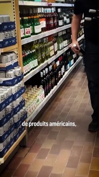 Des provinces canadiennes retirent l’alcool américain des rayons