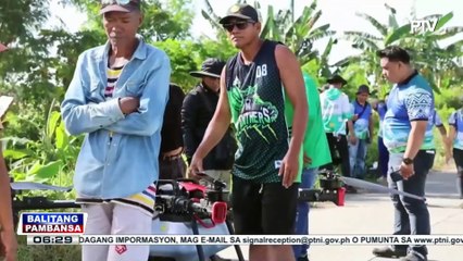 Libreng agricultural drone services mula sa D.A., ipinaabot sa mga magsasaka sa Iloilo