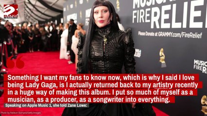 Lady Gaga put "so much" of herself into her new album
