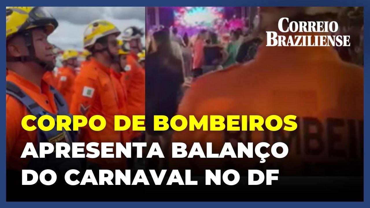 Operação carnaval: bombeiros atendem 120 ocorrências