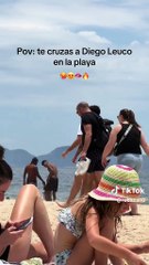 El video de Diego Leuco en plenas vacaciones en Brasil: se supo con quién viajó. Enterate. 