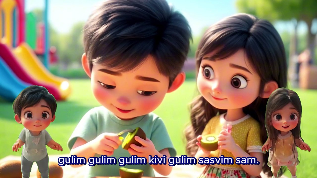 Dečiji Ritam - Ja rastem sam (A ram sam sam / Guli guli guli - srpska verzija)