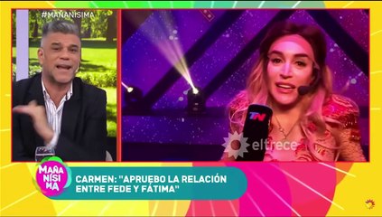 La reacción de Carmen Barbieri ante los rumores de romance de Fede Bal y Fátima Florez