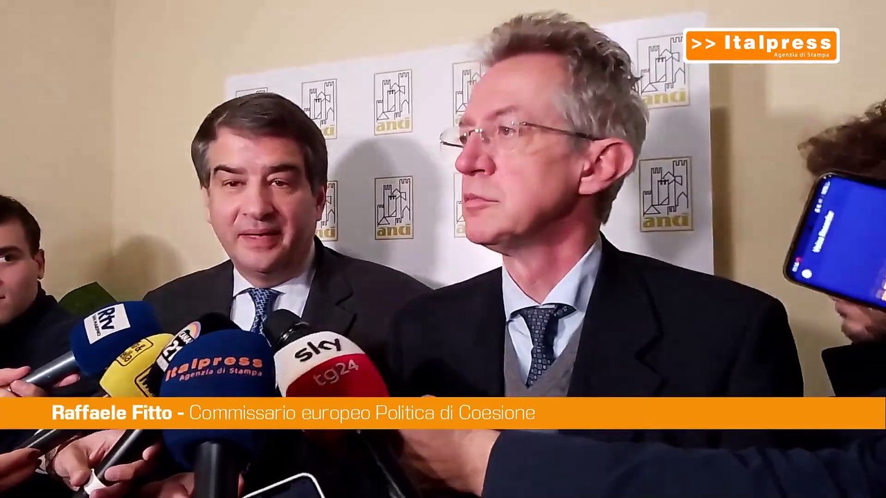 Fitto "Fondi coesione per la difesa opportunità per alcuni Stati"