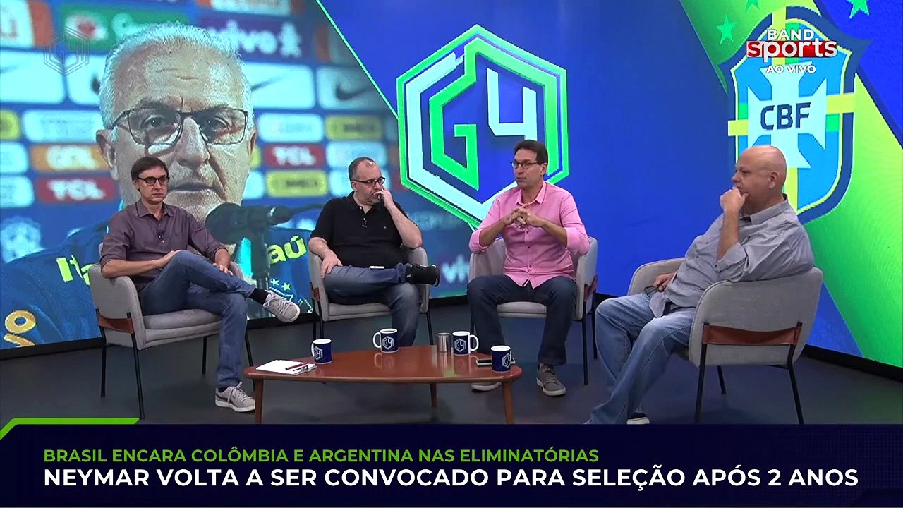 "EU VEJO ALGUMAS INCOERÊNCIAS NA LISTA DO DORIVAL: SÓ UM LATERAL-ESQUERDO, SÓ UM PRIMEIRO VOLANTE...", ANALISA ARNALDO RIBEIRO NO G4
