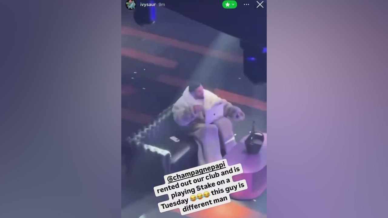 Drake shuts down entire club to gamble alone—a lonely night soundtracked by Sabrina Carpenter