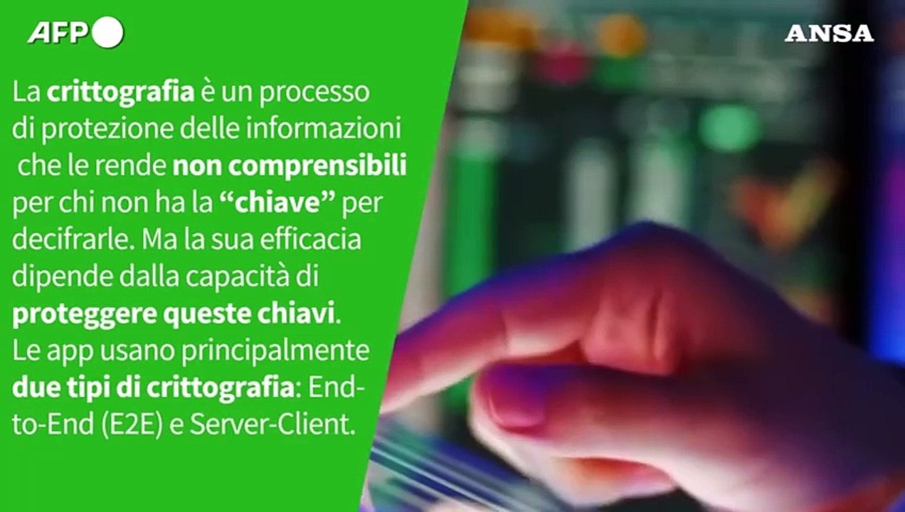 Ansa VERIFIED - E' vero che le chat crittografate sono sicure?